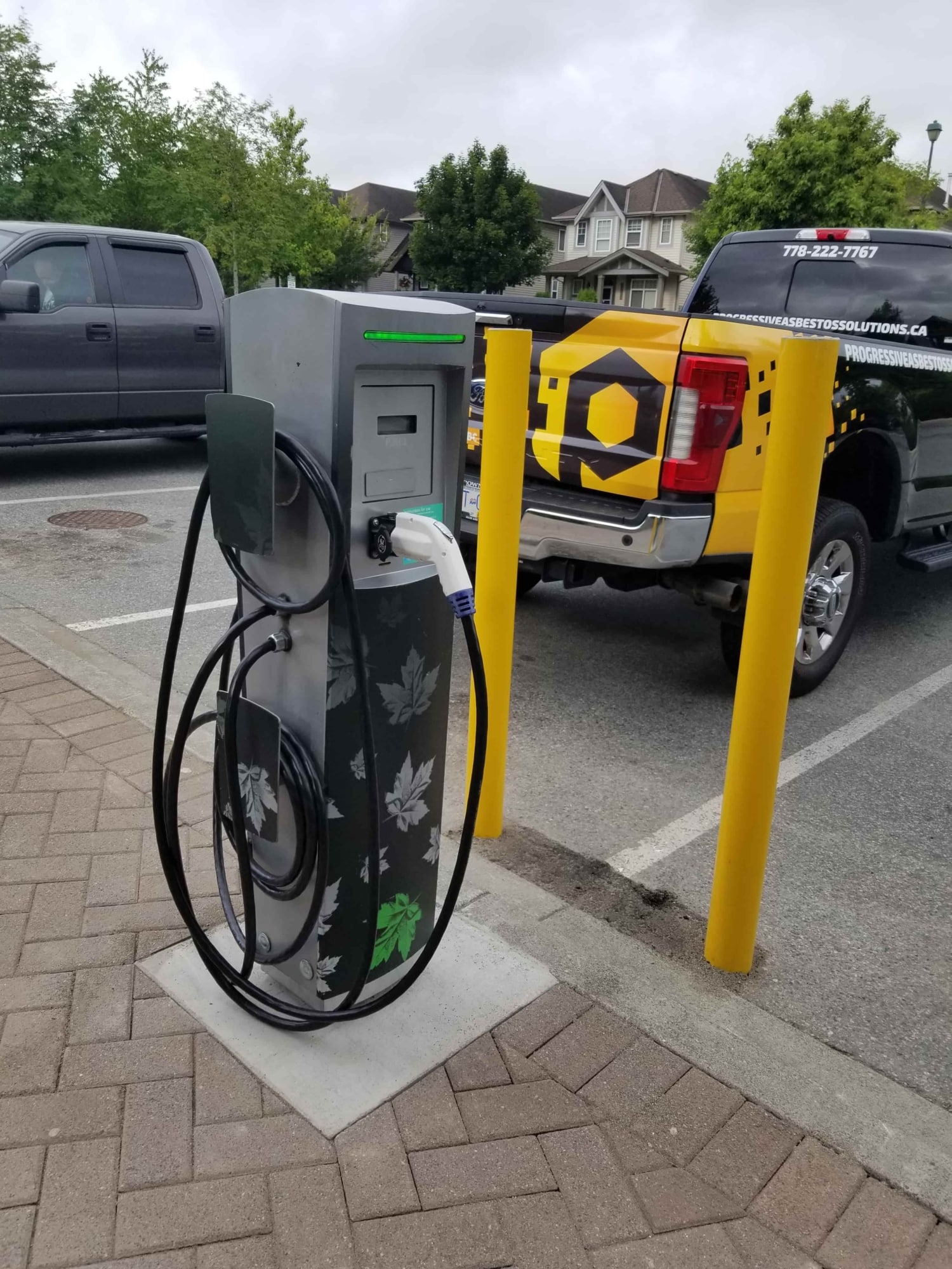 TD Bank Electric car charger